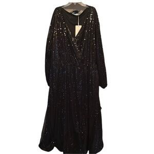 Bloomchic sequined black dress Very Beautiful !!
